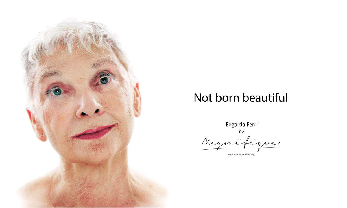 Not born beautiful